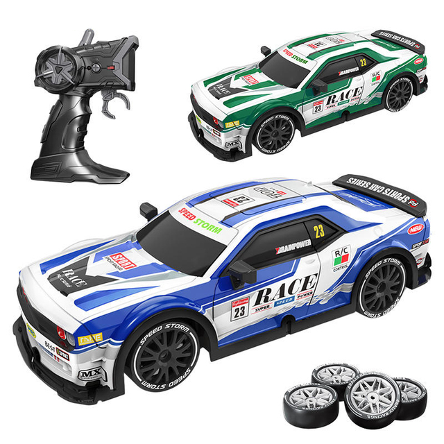 2.4G RC Cars Toys for Boys 12KM/H Drift Racing Radio Control Car With Lights 1:20 Remote Control Car Toys for Kids