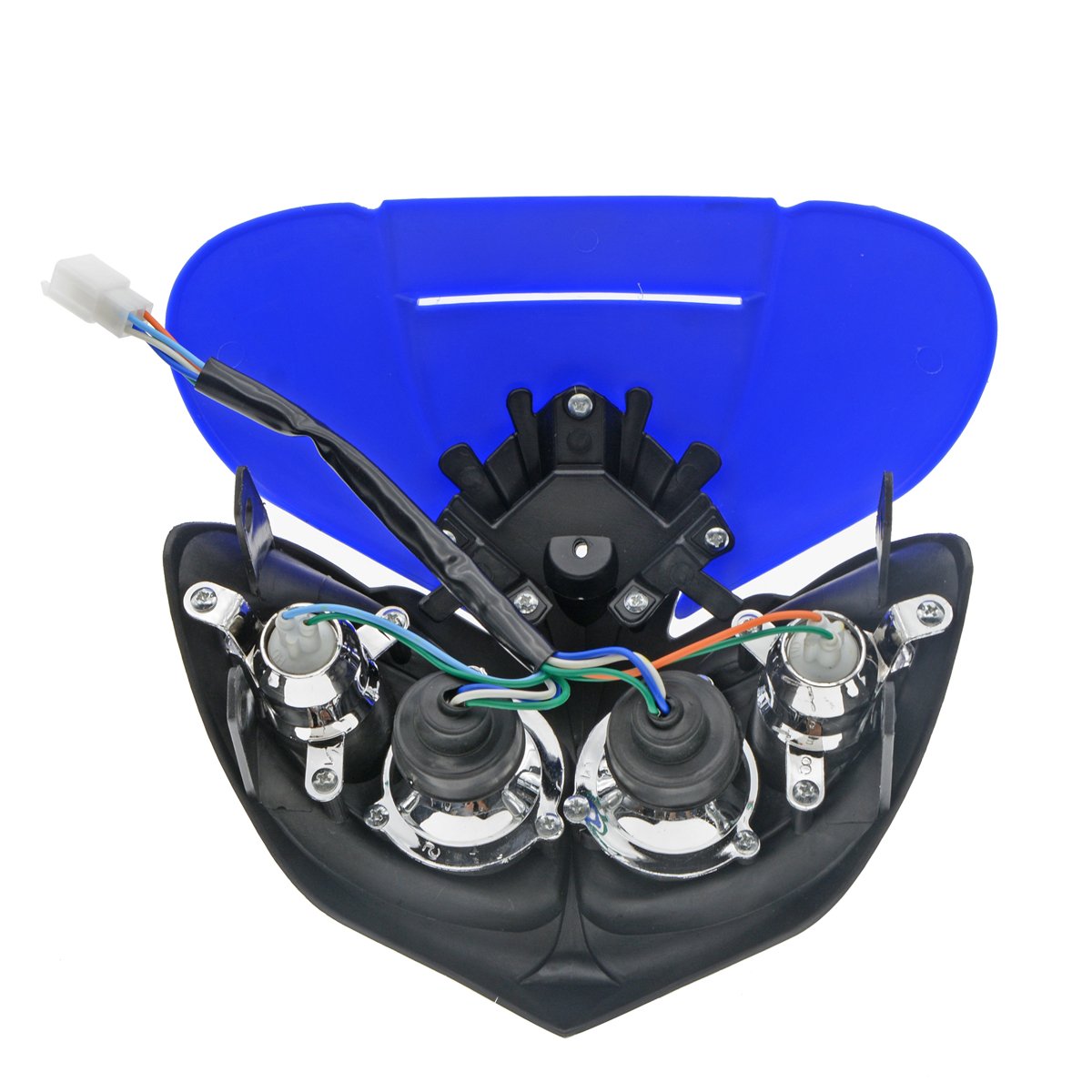Buy ELECTROPRIME Blue Shell Motorcycle Street Fighter Headlight Fairing - View #5
