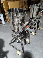 Blender Es Motor Stainless Steel Komersial Tugas Berat |   Mixer Smoothie Buah Kapasitas Besar 20KG & 30KG, Garansi 2 Tahun