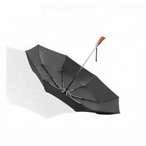 <span class=keywords><strong>Parapluie</strong></span> automatique à 3 plis pour <span class=keywords><strong>homme</strong></span> avec poignée en bois, logo gravé, design pliable, <span class=keywords><strong>parapluie</strong></span> de <span class=keywords><strong>golf</strong></span> - Product Image 1