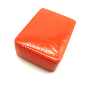 Porte-clés flottant en éponge PU, densité 80, emballage portable, éponge de forme ovale, impression numérique - Product Image 4