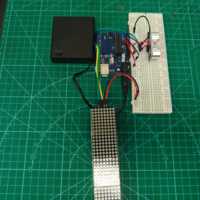 Kit d'apprentissage de l'électronique pour débutants en microcontrôleurs avec capteur de distance à ultrasons et buzzer pour jeux d'avertissement de proximité