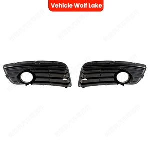 Encadrements de feux antibrouillard pour VW Golf 5 GT 2006-2009, en ABS, pour pare-chocs avant, avec garniture perforée, paire gauche et droite - Product Image 4