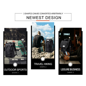<span class=keywords><strong>Mochila</strong></span> para ordenador portátil de viaje extensible de <span class=keywords><strong>45L</strong></span>, bolsa deportiva para exteriores para hombres, <span class=keywords><strong>mochila</strong></span> antivuelco antirrobo - Product Image 5