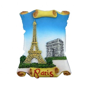 Làm Bằng Tay Nhựa Paris Tủ Lạnh Nam Châm Paris Sacre COEUR Lưu Niệm 3D Tủ Lạnh Tủ Lạnh Nam Châm - Product Image 3