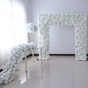 Nuovi Design di Parete Floreale Artificiale 3D e <span class=keywords><strong>Arco</strong></span> di Fiori Decorativo per Interni <span class=keywords><strong>Casa</strong></span> Matrimonio Sfondo Nuziale - Product Image 6
