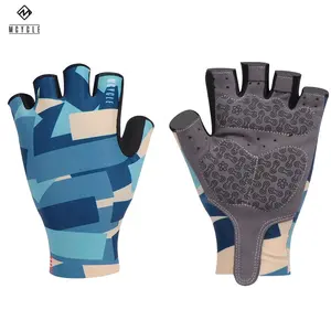 Gants de cyclisme en plein air, style demi-doigt, avec Gel respirant, Anti-choc, équipement de sport et de vélo, MTB