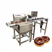 Ligne de production de mini-douilles glacées enrobées de chocolat pour dattes, cacahuètes, amandes et noix, pour usage domestique