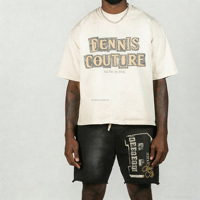 T-shirt décontracté surdimensionné, poids lourd, impression personnalisée, t-shirt de haute qualité, 100% coton, épaules tombantes, graphique, t-shirt ample et court