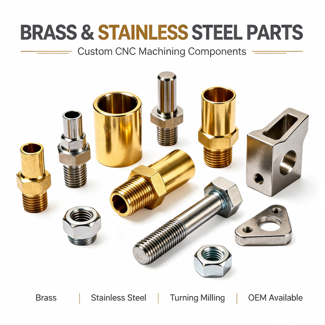 For Turning Wire EDM Precision Small Parts Brass Stainless Steel Copper -Machining Custom Components 0.005mm Tolerance