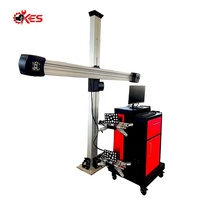 Chine Prix de la machine d'alignement des roues 3d Machine d'alignement des roues KES-V3D-SL Machine d'alignement des roues portable pour les outils de vente de voiture