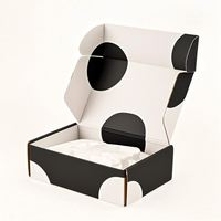 Boîte à Pizza Ondulée Carton Carton Réutilisable 9 6 2 Banane B13 Kg Anana Emballage Brownie Double Boîte Auto-Ondulée