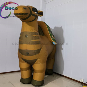 Modèle de mascotte de ballon géant de <span class=keywords><strong>chameau</strong></span> <span class=keywords><strong>gonflable</strong></span> Lampe à LED Souffleur d'air Costumes d'animaux Événements en plein air Mer rentable - Product Image 6