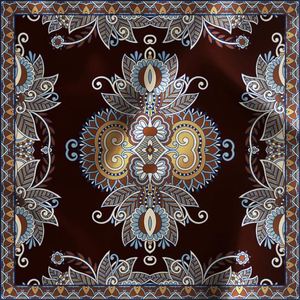 Écharpes personnalisées directement de l'usine, solutions de conception et d'impression sur mesure, impression d'écharpes personnalisées pour accessoires de luxe - Product Image 3