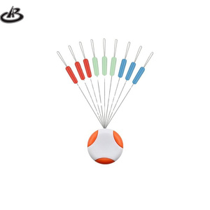 Flotador de Pesca Ovalado de Plástico Negro Hangxiang, Tope de Flotador, Cuentas Espaciadoras - Product Image 1