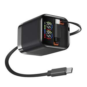 Chargeur de téléphone portable universel chinois 5V3A USB, chargeur mural rapide pour téléphone portable, chargeur double rétractable QC3.0 - Product Image 1