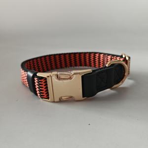 Langlebiges Verstellbares Geflochtenes Nylon-Halsband für Kleine und Große Hunde mit Metallschnalle - Product Image 5