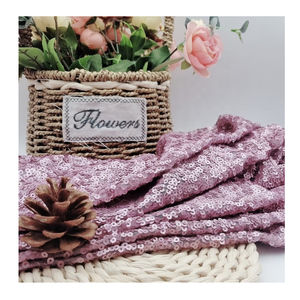 Multicolored Textile <strong>Sequin</strong> Fabric Polyester <strong>Mesh</strong> Fabric With Shiny <strong>Sequin</strong> Fabric Dress for Whole Sale - Product Image 2