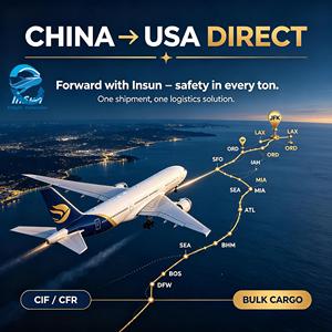 Transport aérien CIF, expédition internationale de marchandises en vrac de Chine vers les aéroports de LAX, ORD, JFK, DFW, ANC, IAH, ATL, SFO, <span class=keywords><strong>CVG</strong></span>, MIA aux États-Unis - Product Image 2