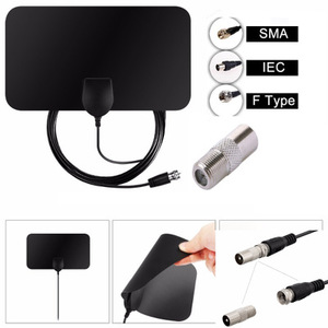 Vhf/uhf hd tv Antena tv interior antena externa 50 millas de largo alcance para tv canal de recepción - Product Image 2