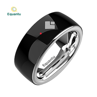 Compteur numérique intelligent en acier inoxydable, étanche, Tasbeeh Zikr Ring avec application Android, rappel de prière pour les musulmans