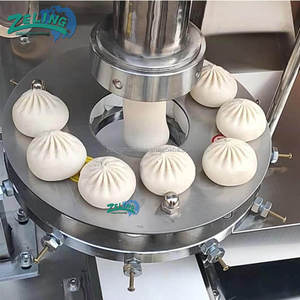 Máquina Semiautomática Comercial ZELING para Hacer Bollos al Vapor (Baozi, Momo, Siopao) <span class=keywords><strong>de</strong></span> Acero Inoxidable <span class=keywords><strong>de</strong></span> Grado Alimenticio con Motor Antioxidante - Product Image 3