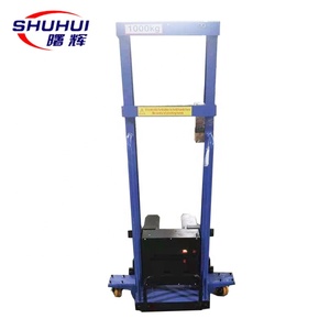 Carretilla elevadora portátil de carga automática, apilador de elevación semieléctrico Manual con altura de elevación de 500 M, 1000kg/1,3 kg - Product Image 1