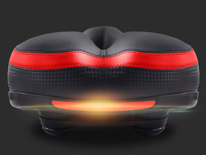 Pusai Custom Cool 3D <span class=keywords><strong>Gel</strong></span> Asiento de <span class=keywords><strong>bicicleta</strong></span> para <span class=keywords><strong>hombre</strong></span> Cómodo cuero impermeable Sillín de <span class=keywords><strong>bicicleta</strong></span> de montaña Función de ventilación OEM/ODM - Product Image 4