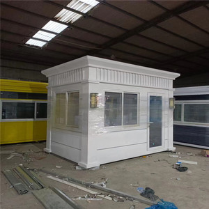 Cabina de Seguridad con Vidrio Antibalas, Vidrio Templado para Exteriores, Estructura Sólida, Personalizable - Product Image 1