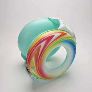 Anillo de natación para niños, novedoso brazalete inflable con diseño de dibujos animados para niños, para jugar en el agua - Product Image 4