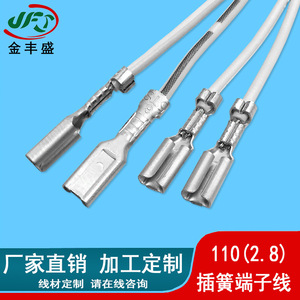 JFS 24AWG Red And Black Wire 600mm Straight Plug Connector For EV Controller Replacement - Product Image 2