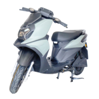 Moto électrique MiLG 2000W 72V avec freins à disque, Bicimoto, Moto tout-terrain, Vélo cargo, Vélo électrique de livraison, Usine chinoise