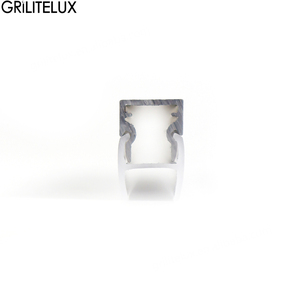 Lampe LED pour étagère en verre, profilé en aluminium anodisé, clip de fixation pour étagère en verre, bande lumineuse en aluminium, bande lumineuse arrière - Product Image 5
