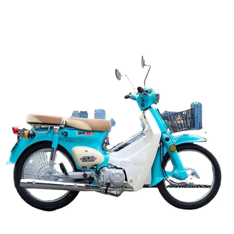 Kamax Vintage Gas Super Cub 110cc Cub Straße Motorrad Gas Moped 50cc Scooter Mobility Scooter
