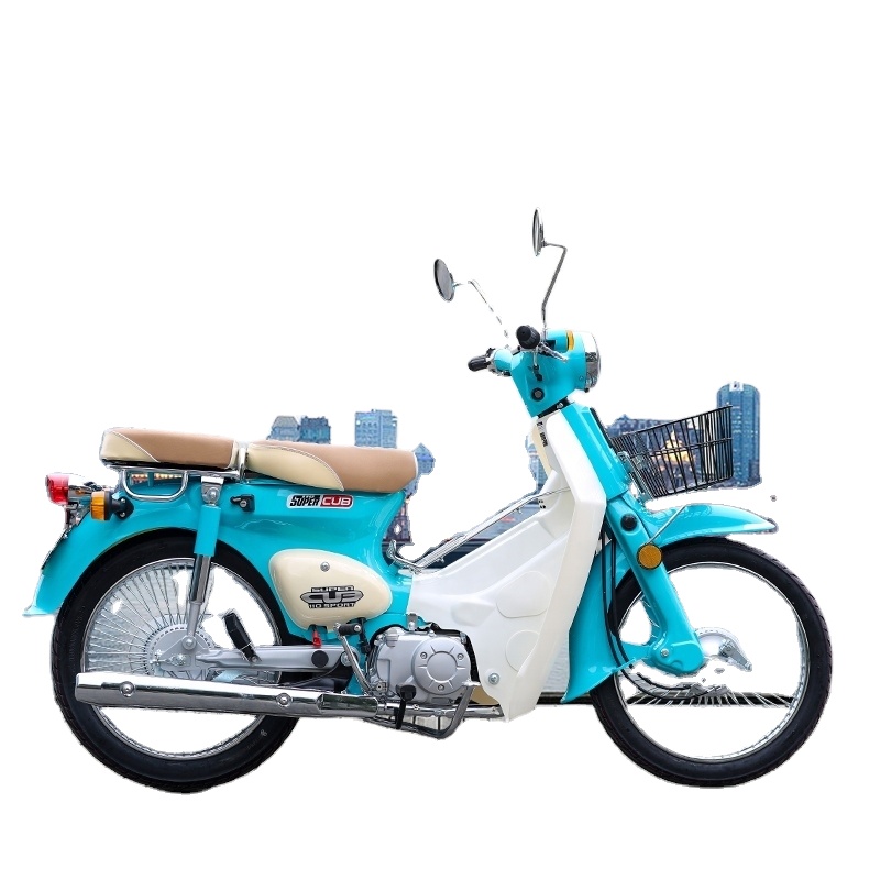 Kamax Vintage Gas Super Cub 110cc Cub Straat Weg Motorfiets Gas Bromfiets 50cc Scooter Scootmobiel