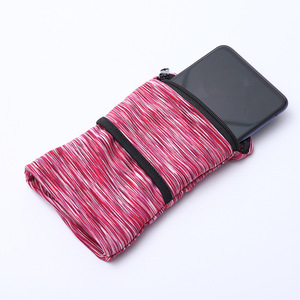 Outdoor Sports Lightweight Neoprene <b>Wrist</b> <b>Bag</b> Close-fitting Phone Pouch Running Arm Band Key Holder for Camping & Packing - Product Image 3