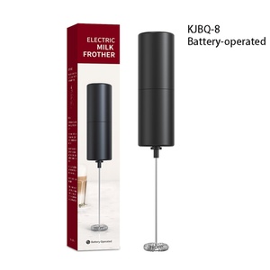 Circle Joy Milk Frother Battery-operated Automatic Coffee Frother Plastic Milk Frother Vintage Electric Coffee Mixer - Product Image 2