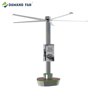 Intelligent Atomization Cooling System <b>Standing</b> Type Large Industrial Big Airpole Ceiling <b>Fan</b> - Product Image 4