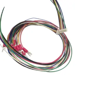 Kunden spezifisch geformter Kabelbaum PH-8pin mit U-Klemmen-Kabel