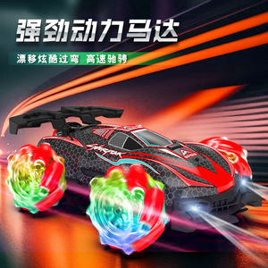 Voiture RC <span class=keywords><strong>F1</strong></span> Drift pour enfants avec lumières LED, musique, télécommande radio 2.4G à commande gestuelle, voiture de cascade électrique 4x4 avec fonction de pulvérisation - Product Image 3