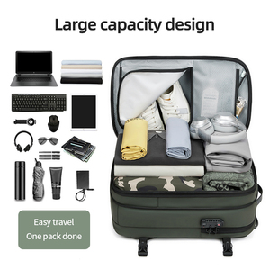 Sac à dos de voyage professionnel avec technologie sous vide | Design extensible, serrure TSA, zones humides/<span class=keywords><strong>s</strong></span>èches et poches latérales/arrière - Product Image 5