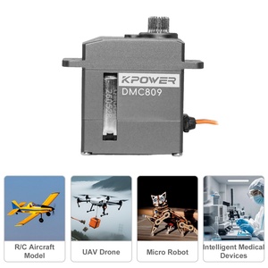 DMC809 uzaktan kumanda 450H helikopter uçak <span class=keywords><strong>RC</strong></span> <span class=keywords><strong>Servo</strong></span> 4kg 0.07s direksiyon dişli sabit kanat Drone Mini <span class=keywords><strong>Servo</strong></span> - Product Image 2