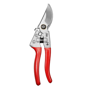 Lu Ban's Work Garden Shears Stainless Steel Curved Birdbeak Pruning Branches Manual Butterfly Design Red Handle - Product Image 4