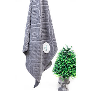 Toallas Jacquard de algodón orgánico 100% al por mayor de lujo y altamente absorbentes - Product Image 3