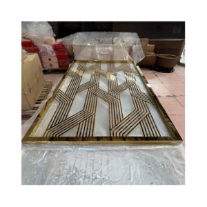 Pannelli decorativi in acciaio inox e alluminio con taglio Laser di precisione con modelli personalizzati certificati 1.5-2.0mm di spessore ISO9001 - Product Image 2