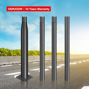 Haute qualité personnalisé <span class=keywords><strong>galvanisé</strong></span> Q235 acier solaire jardin lumière pôle extérieur <span class=keywords><strong>2m</strong></span> 3m 4m 5m 6m lampadaire lampadaire - Product Image 4