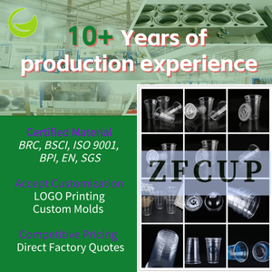 Coppette per Gelato in PET Biodegradabile da 280ml (8oz) con Coperchio, Certificato Vegano, Ecologico, per Caffè e Dessert - Product Image 6