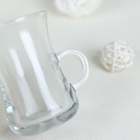 Hot Selling Hoge Kwaliteit Transparante Kristal Turkse Glazen Beker Uniek Elegant Voor Bar Party Wijn Drinken Theekopjes & Schotels