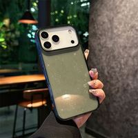 Coque de protection antichoc PC+TPU pour iPhone 17, 16 Pro Max, 17 Pro Max, 15, 14, 13, 12, 11