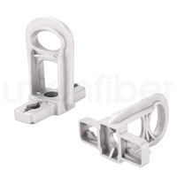 Support mural en alliage d'aluminium CS10 pour borne de terminaison, compatible avec l'installation de câbles aériens FTTH ADSS ABC